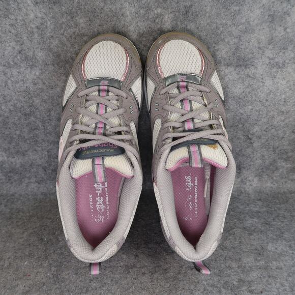 Skechers Shoes Women 8 Athletic Trainer Shape Ups Sneaker Toning Walking Comfort - Picture 7 of 16